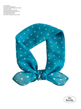 polka dot silk