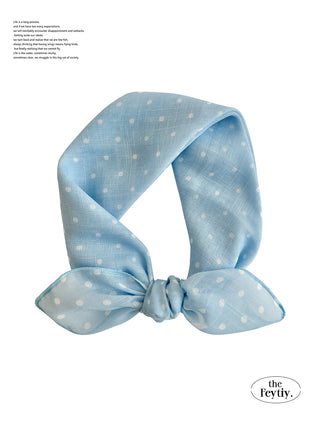 polka dot silk
