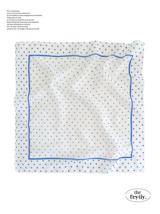 polka dot silk