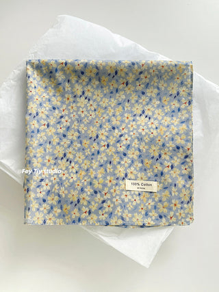 floral square scarf