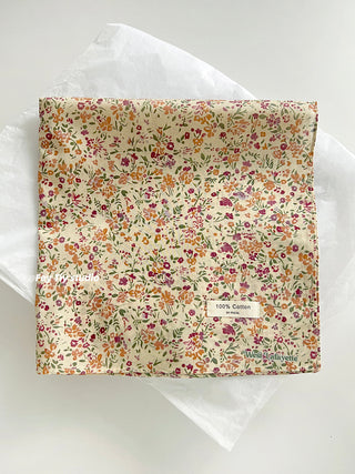 floral square scarf