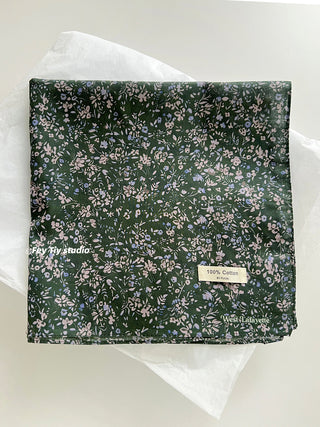 floral square scarf