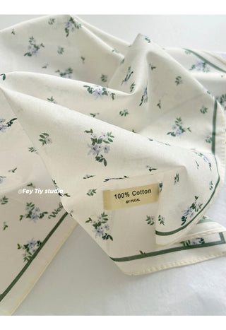 floral square scarf