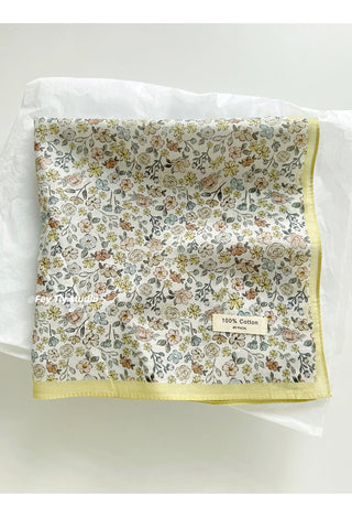 floral square scarf