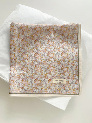 floral square scarf