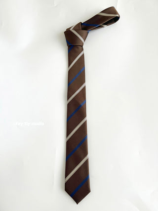 knit striped tie