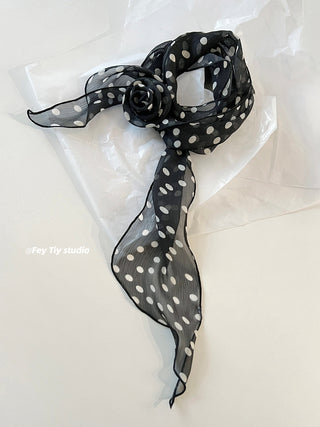 removable rose scarf