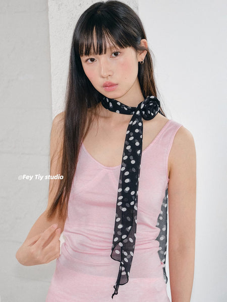 removable rose scarf