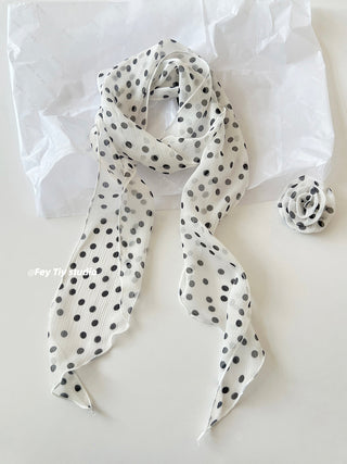 removable rose scarf