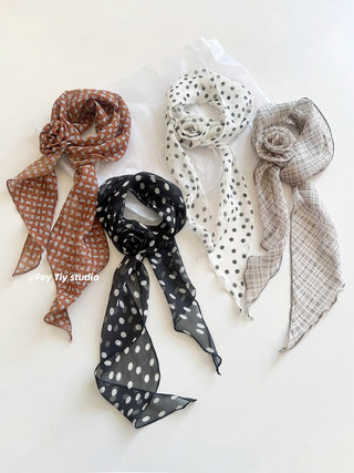 removable rose scarf