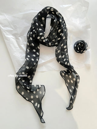 removable rose scarf