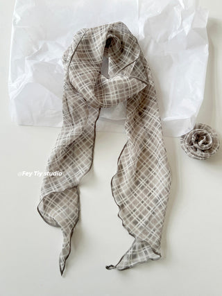 removable rose scarf