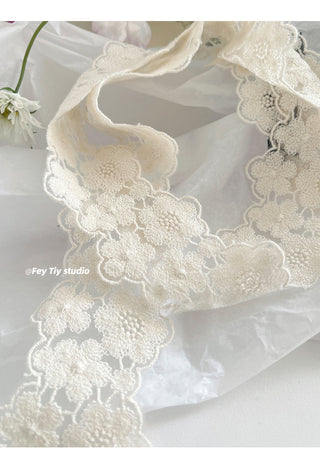 cotton lace scarf