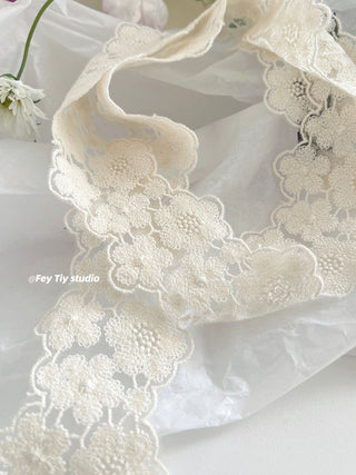 cotton lace scarf