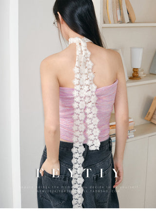 cotton lace scarf