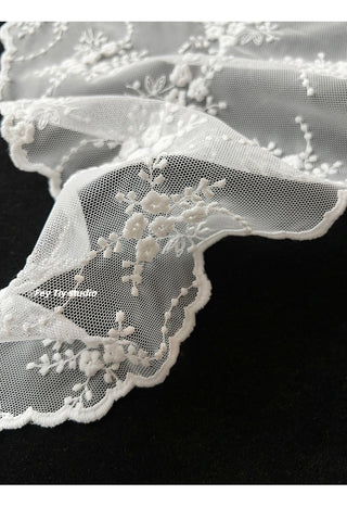 french lace scarf