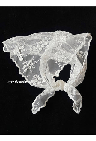 french lace scarf