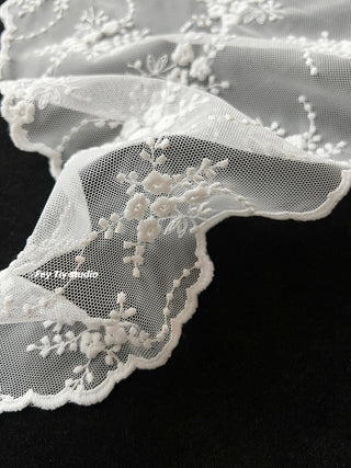french lace scarf