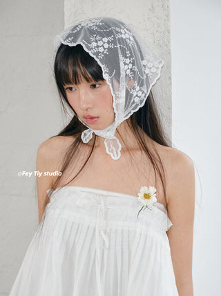 french lace scarf