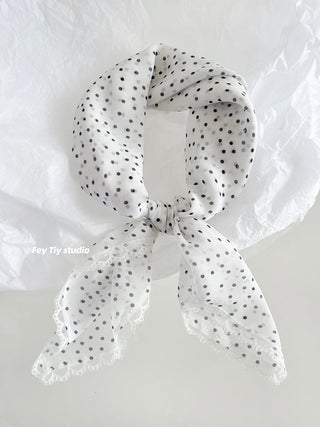 small plaid kerchief