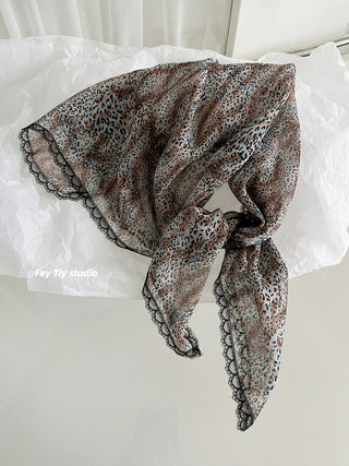 small plaid kerchief