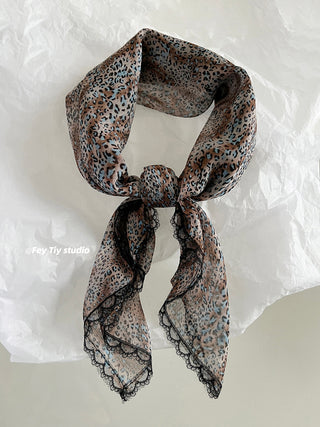 small plaid kerchief