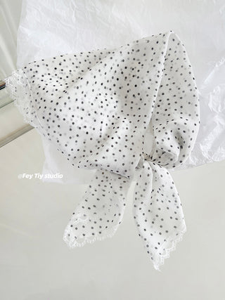 small plaid kerchief