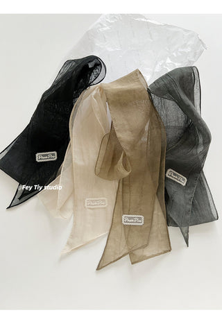 ramie long scarf