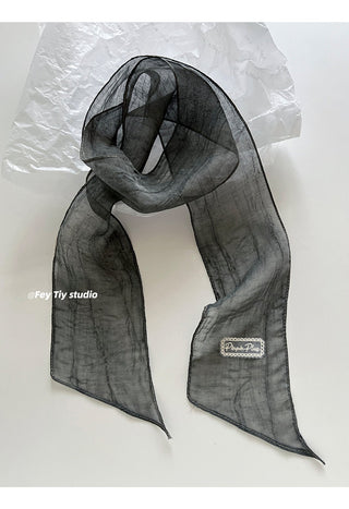 ramie long scarf