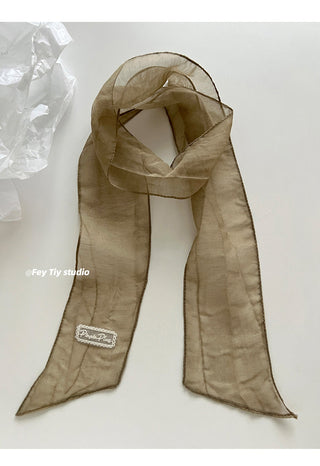 ramie long scarf