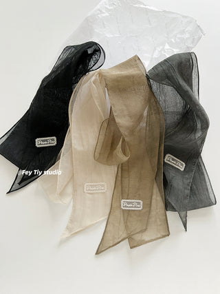 ramie long scarf