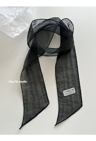 ramie long scarf