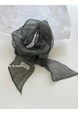ramie long scarf