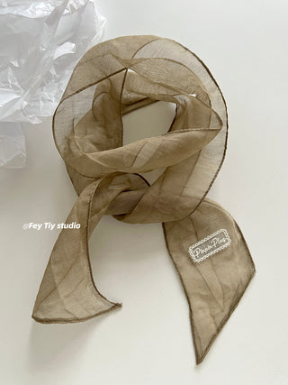 ramie long scarf