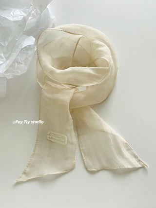 ramie long scarf