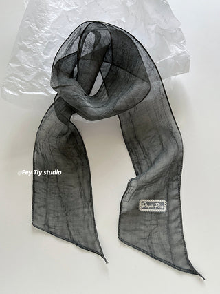 ramie long scarf