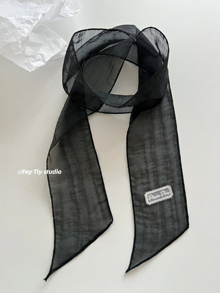 ramie long scarf