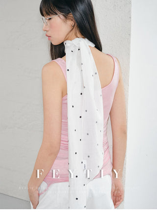 polka dot necktie