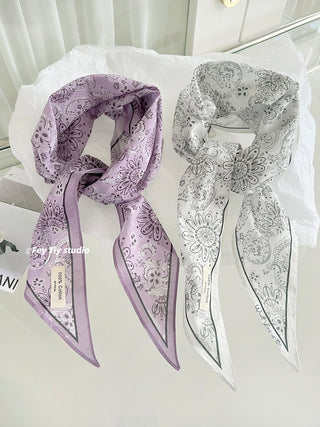light purple shawl