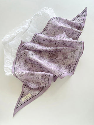 light purple shawl
