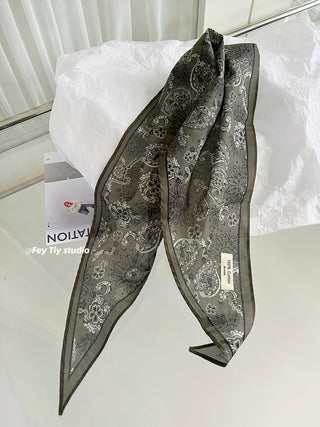 light purple shawl