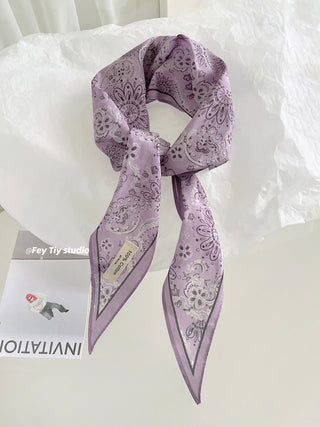 light purple shawl
