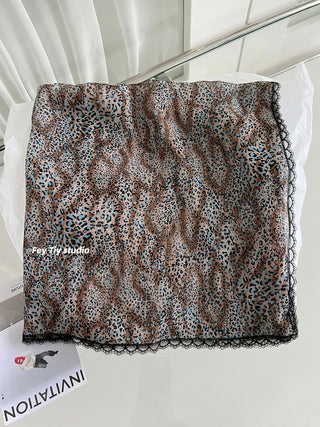 floral lace scarf