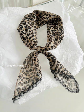 floral lace scarf