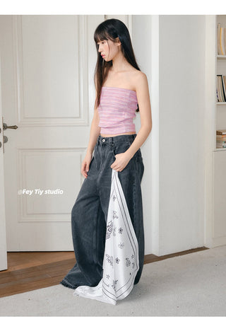 designer silk scarf