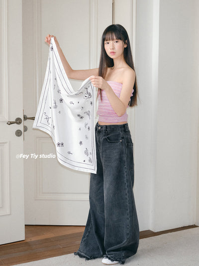 designer silk scarf