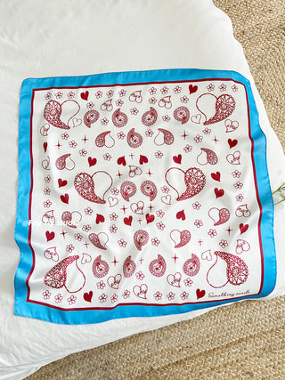 designer silk scarf