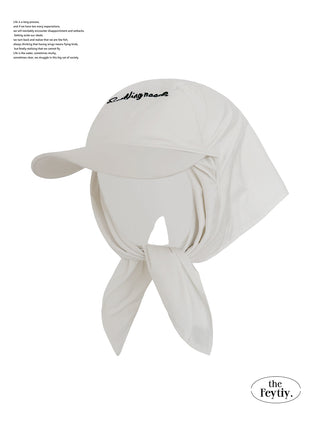 striped baseball cap