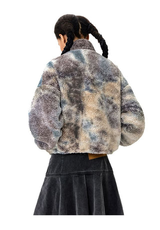 CONP Tie-Dye Sherpa Coat