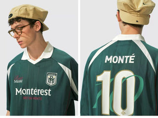 [Monterest] Outdoor Sports Print Polo Jersey Tee